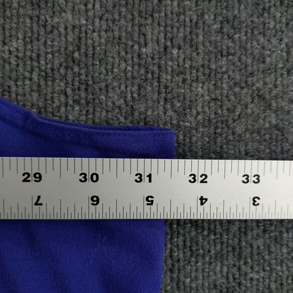 CST Sport Womens Sleeveless Shirt Top Size 4X Purple Embroidered Shells Beach - Picture 6 of 12